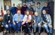 Kıymetli efsane üyeler, Erdoğan Bey Türkan Hanım ve Cevat Bey derneğimiz ziyaret ettiler